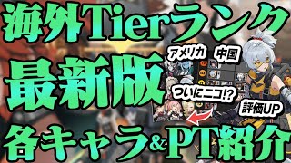 【ゼンゼロ+パーティ】「#ゼンゼロ」日本サイトのtierが参考にならないのでアメリカ&中国のTierを紹介&パーティTierも一挙公開！「#ゼンレスゾーンゼロ 」