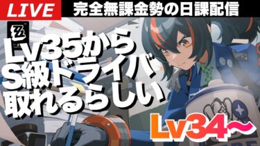 【ゼンゼロ攻略法】【ゼンゼロ】Lv35からS級ドライバディスクが入手できるらしいじゃん？二章間章幕間からいけるとこまで～初見さん大歓迎～【ゼンレスゾーンゼロ】