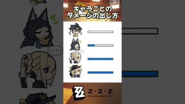 【ゼンゼロ+立ち回り】キャラごとのダメージの出し方 #ゼンゼロ #ゼンレスゾーンゼロ #zzzero #zzzloon #fypシ゚viral