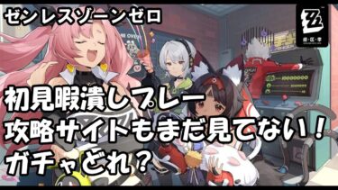【ゼンゼロ攻略法】【ゼンゼロ】初見プレー何もかもわからないおじさん【ゼンレスゾーンゼロ】