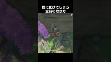 【ゼンゼロ攻略法】近づくと狸に化けてしまう宝箱の取り方　#原神 #攻略 #genshinimpact